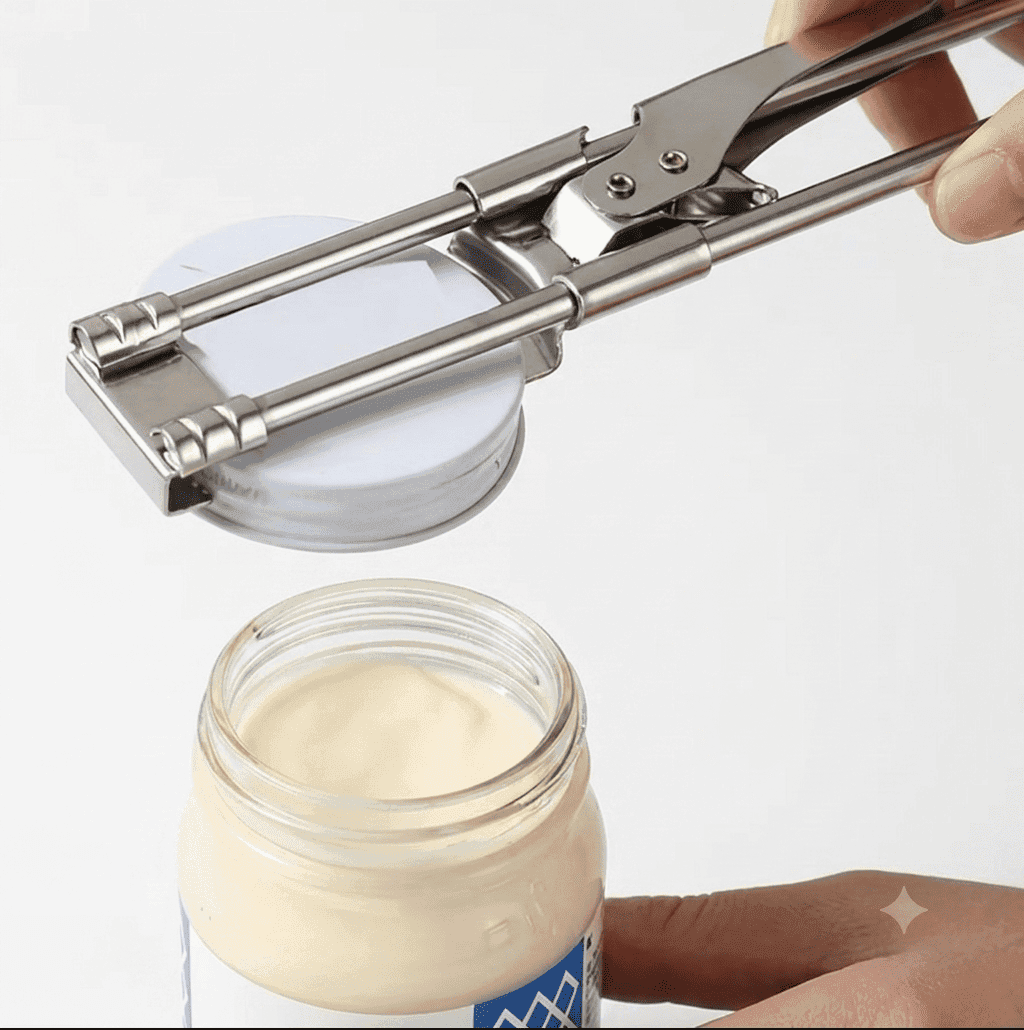 Heavy Duty Stainless Steel Adjustable Multi Function Labor Saving Bottle Jar Can Opener Easy Grip Kitchen Tool Accessorie - Image 4