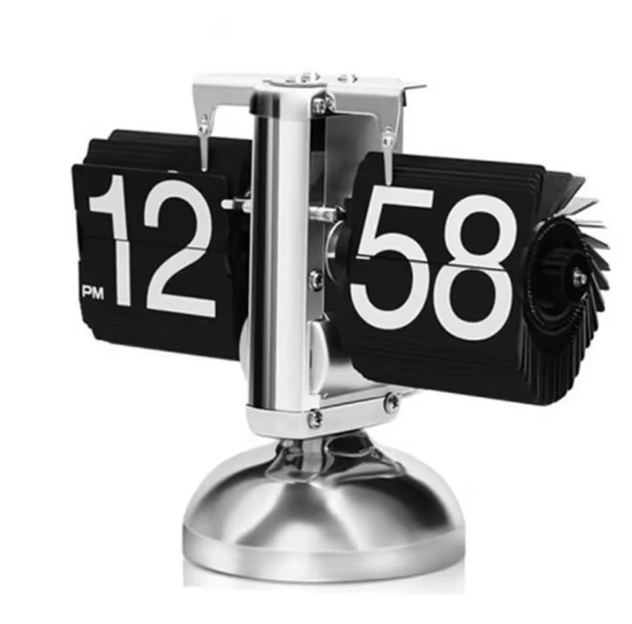 Modern Automatic Page Turning Flip Clock Digital Table Clock for Home Office Decor Technological Sense Page Flipper - Image 3