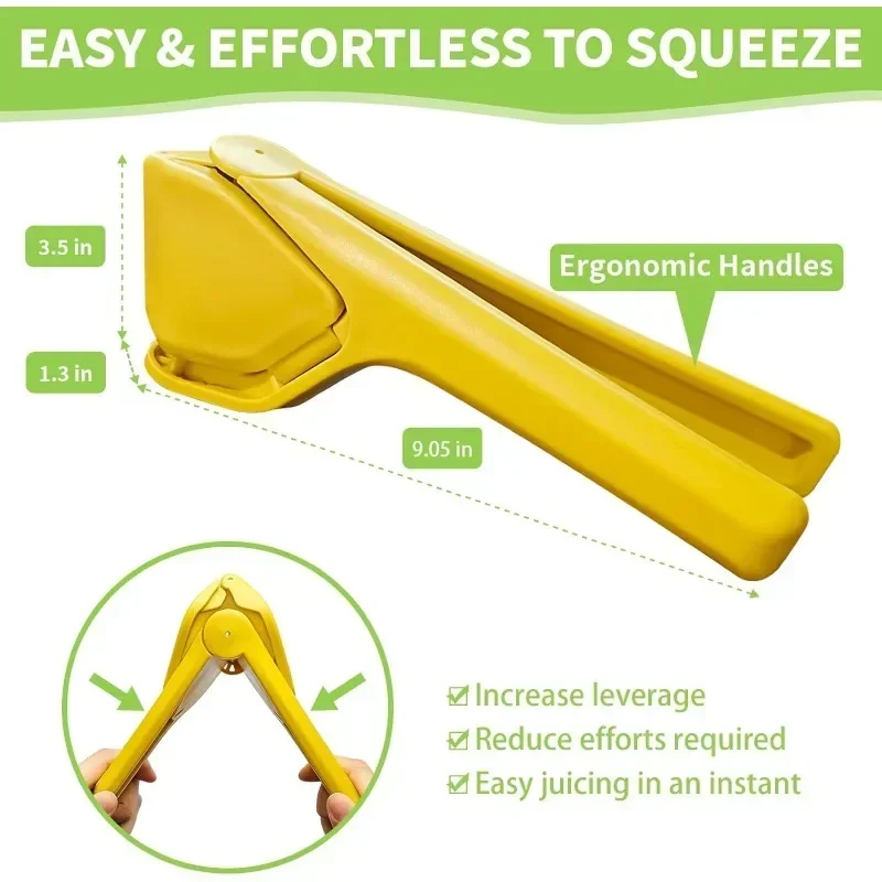 New Manual Lemon Fruit Juicer Easy To Squeeze Manual Kitchen Juice Squeezer Kitchen Gadgets Lemon Squeezer - Image 2