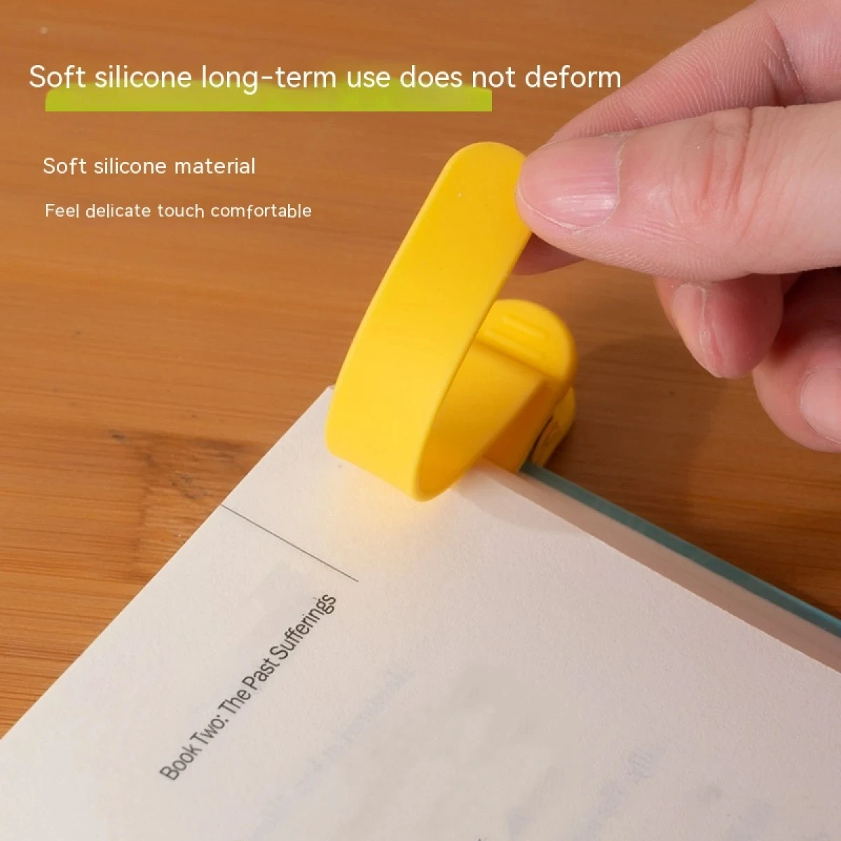 Automatic Bookmark, Silicone Reading Bookmark, Colorful Bookmark, Ideal Gift For Book Lovers, Essential Reading Accessory, For A - Image 2