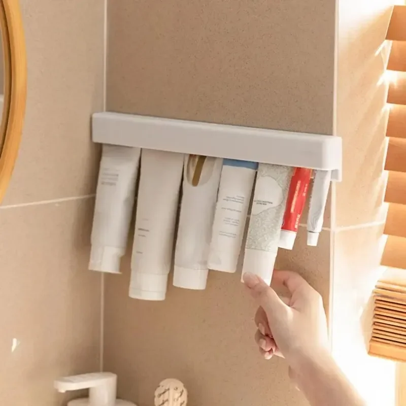 Hand Cream Storage Rack Multiple Compartment Cosmetics Sorting Box Facial Cleanser Holder Large Capacity Bathroom Organizer - Image 2
