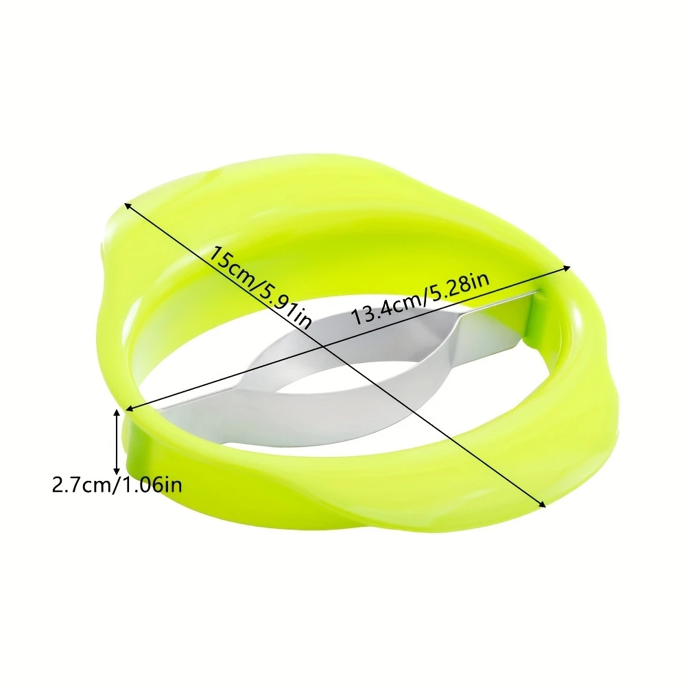 Mango Slicer - Easy Peel & Core Remover, Durable Plastic Fruit Cutter with Non-Slip Grip, Color Options - Image 2