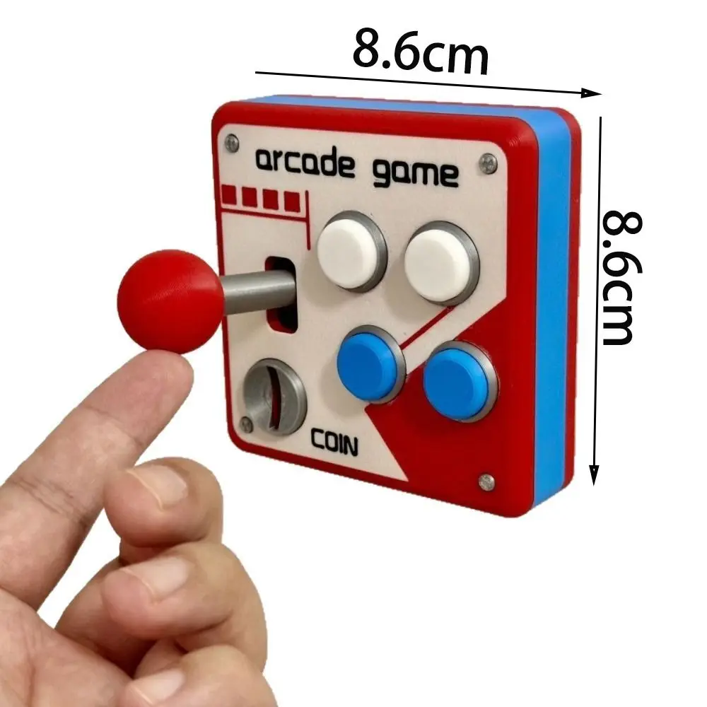 86 Switch Panel Cover Retro Arcade Style Red Blue White Joystick Switch Panel Wall Switch Decor Joystick Design - Image 4