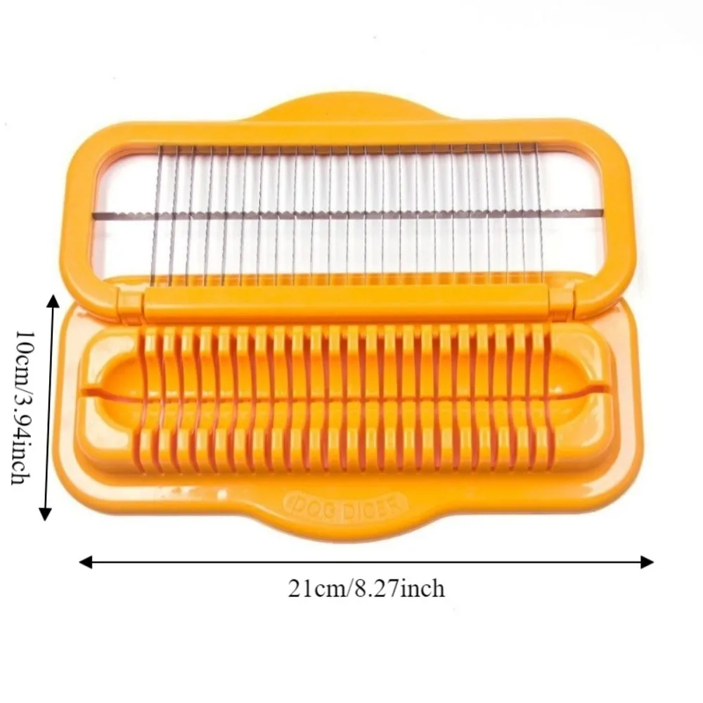 Creative Stainless Steel Ham Slicer Efficient Manual Banana Slicer Time-Saving Sausage Cutter Kitchen Gadget - Image 4