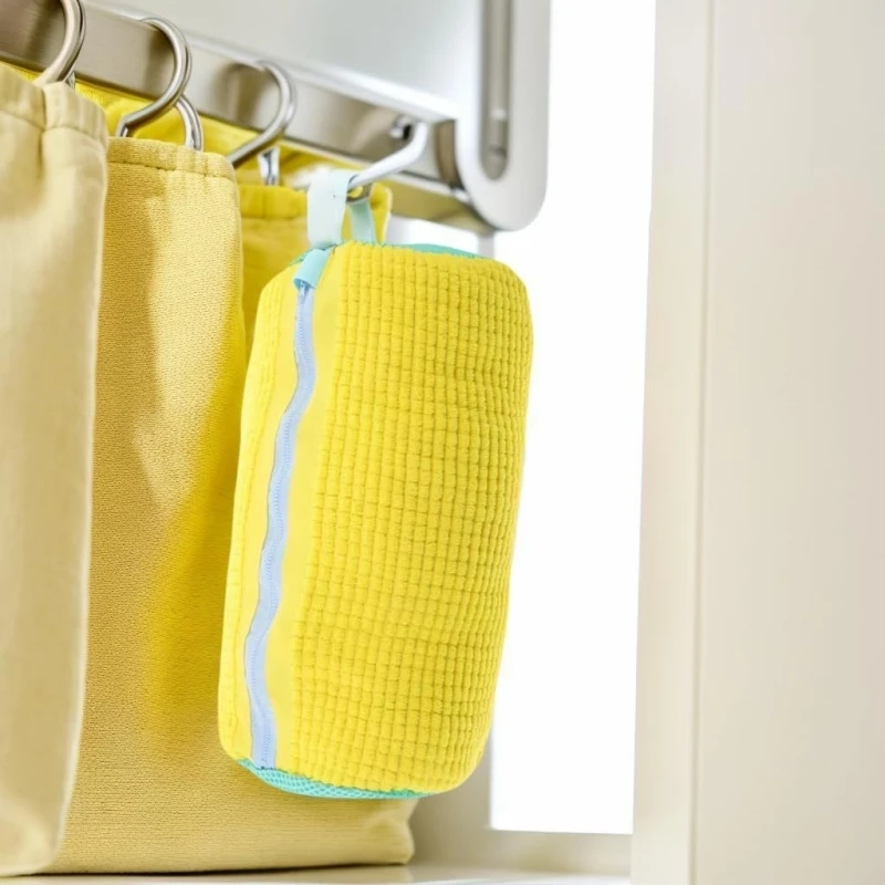 1/2/4PCS Shoe Washing Machine Bag with Liquid Shoe Brush Set Durable Laundry Shoe Bag and Soft Bristle Clean Brush for All Shoes - Image 2