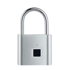 KERUI Smart Fingerprint Padlock Waterproof Fingerprint Keyless Door Lock Type C Rechargeable Security Padlock for House