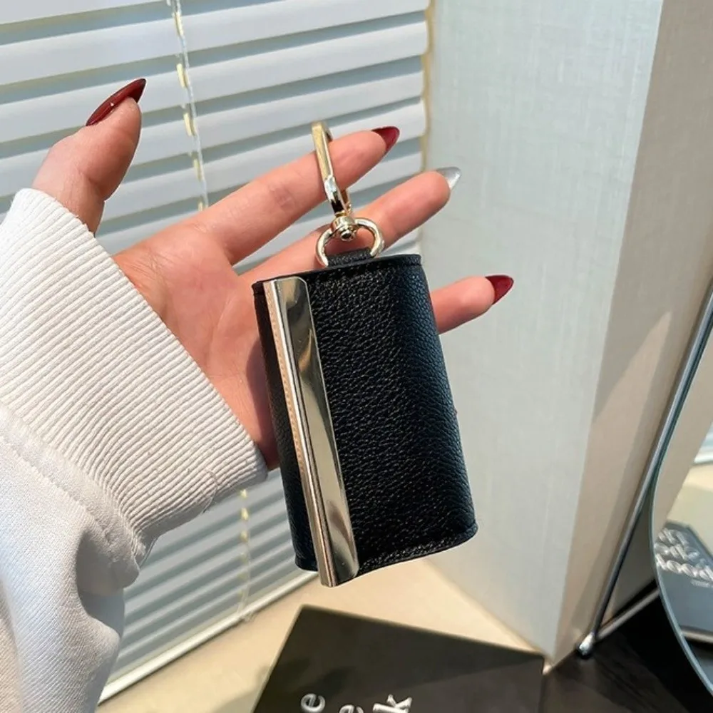 Reusable Mini Keychain Tote Bag Large Capacity Lightweight Foldable Shopping Bag Key Ring Eco-Friendly Expandable Reusable - Bag - Image 5