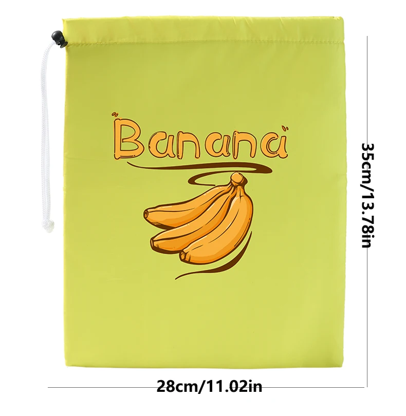 1/3 Banana Storage Bag, Vegetable Preservation Bag, Anti Ripening, Banana Storage Preservation Bag, Lightweight and Convenient B - Image 4