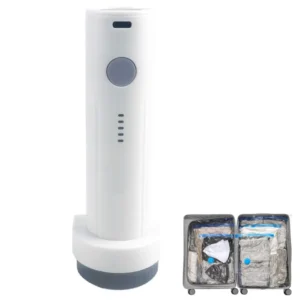 Rechargeable Electric Vacuum Pump Low Noise Portable Compressed Bag Air Pump Lightweight Mini Vacuum Bag Suction Pump Travel