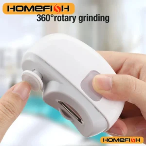 Automatic Electric Baby Nail Clipper - Anti-Splash Anti-Pinch Hand Nail Polisher