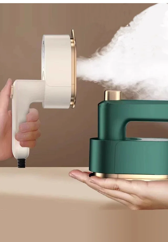 2-in-1 Handheld Steam Iron Garment Steamers Ironing Machine Travel Portable Ironing Machine Garment Ironing Machine Steamer - Image 3