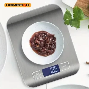 High-precision electronic pastry scales for home kitchens  compact food and baking scales; food does not come into direct contac