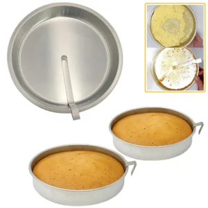 Stainless Steel Round Cake Mold Perfect Release DIY Cake Nonstick Baking Pan Kitchen Bakeware Tool Kitchen Bar Home Supplies