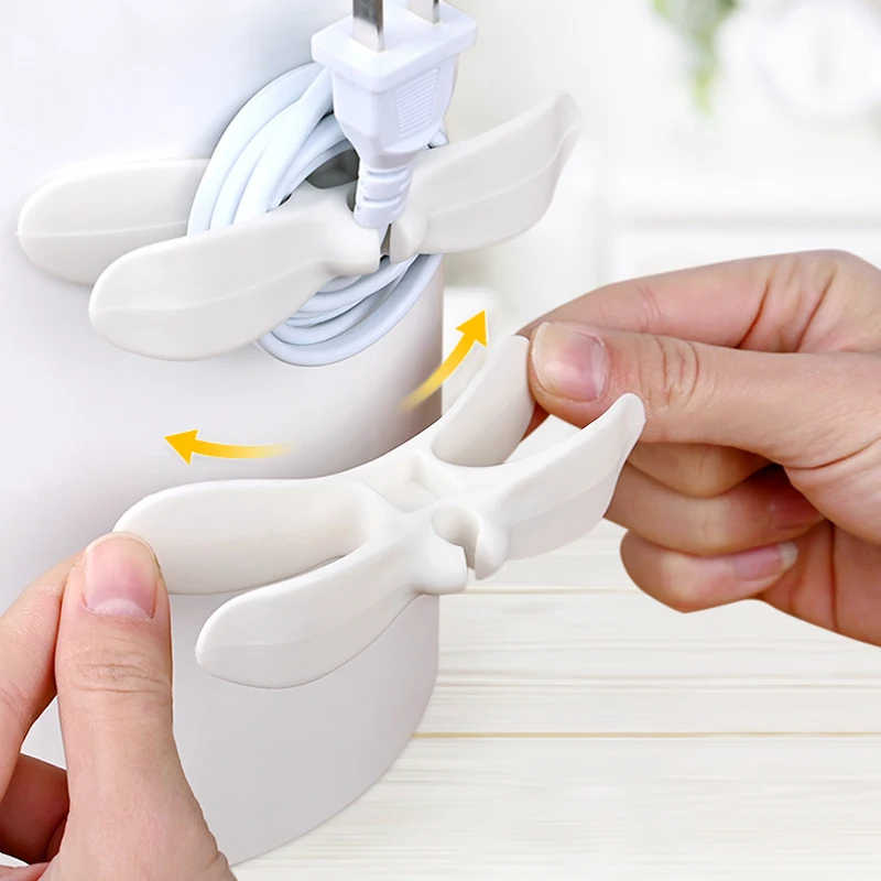 3-6pcs Cord Winder Organizer for Kitchen Appliance Cord Wrapper Cable Management Clip Holder for Air Fryer Coffee Machine Fixer - Image 2