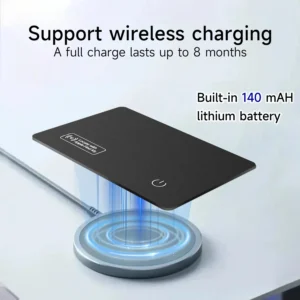 2026 New Bluetooth Tracker Smart Finder for Apple Find My iPhone Card Wallet Tracker Keys Finder (iOS Only)