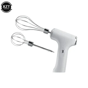 USB Wireless Electric Whisk Cake Baking Cream Whisk Kitchen Tools Handheld Rechargeable Mixing Machine Electric Food Mixer