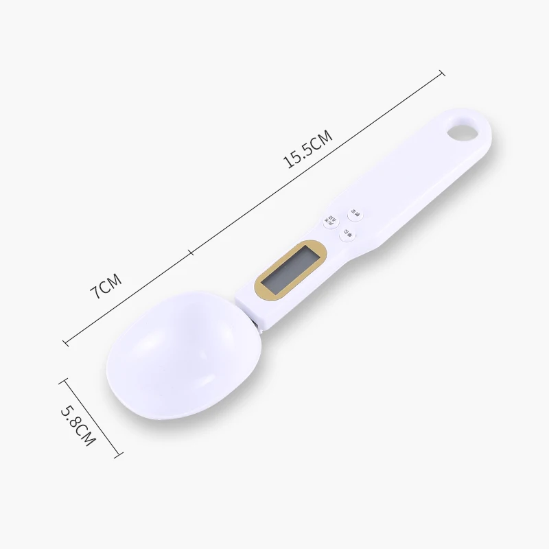 Mini Spoon Scale Digital Kitchen Scale Electronic LCD Food Scale 0.1-500g Cooking Flour Milk Coffee Powder Weight Measure Spoon - Image 5