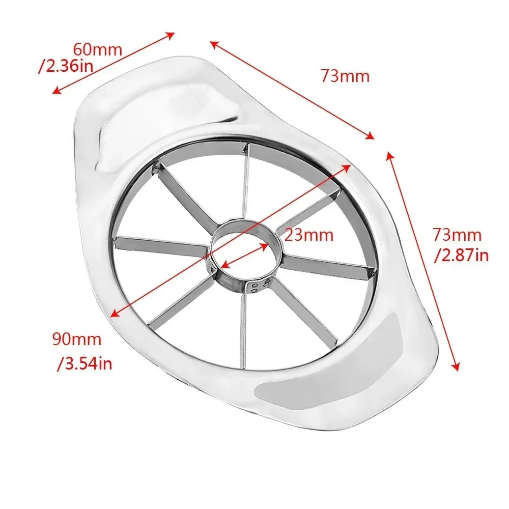 Kitchen Gadgets Stainless Steel Comfort Handle Divider Apple Slicer Cutter Vegetable Fruit Tools Corer - Image 5