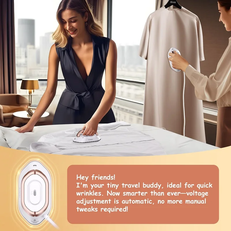 YUNCHI Portable Mini Electric Iron Dual-voltage Non-steam Travel Dry Iron 100-240V - Image 5