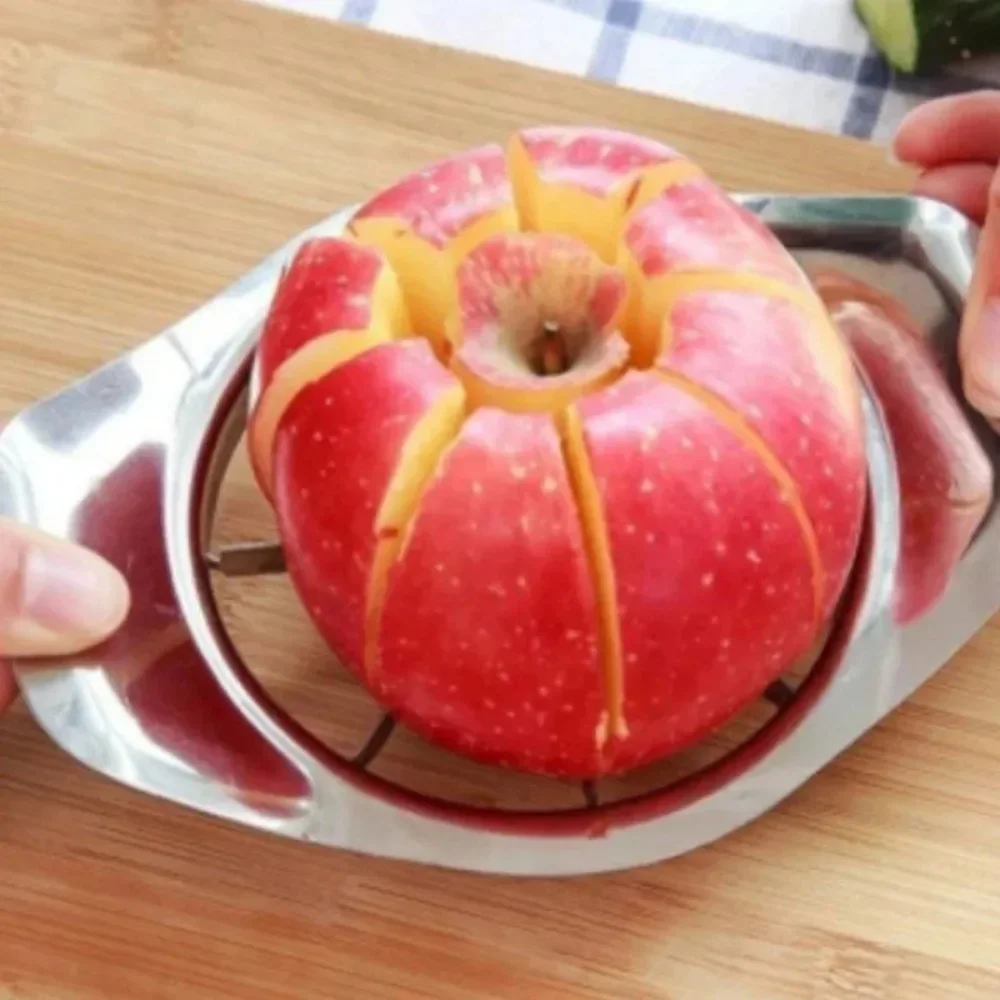 Kitchen Gadgets Stainless Steel Comfort Handle Divider Apple Slicer Cutter Vegetable Fruit Tools Corer - Image 3