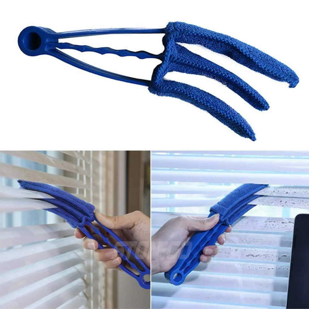 Clean Brush Convenient Microfibre Venetian Blind Blade Cleaner Brush Window Leaves Blinds Cleaner Air Conditioner Brushes Tool - Image 3