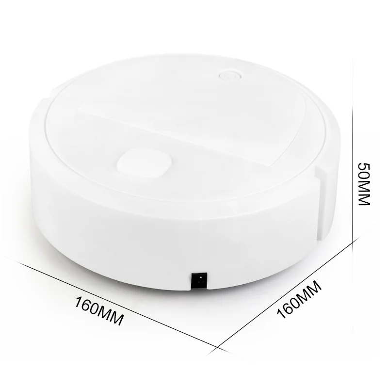 Automatic Electric Floor Vacuum Cleaner 3-in-1 1500Pa USB Rechargeable Wireless Sweeping Mop for Home Office Use - Image 5