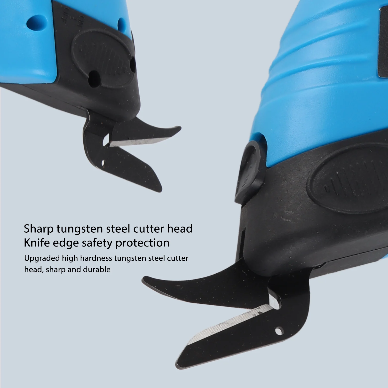 Electric Scissors Cordless Handheld Electric Scissors for Cutting Fabrics Carpets Soft Leather Cardboard - Image 5