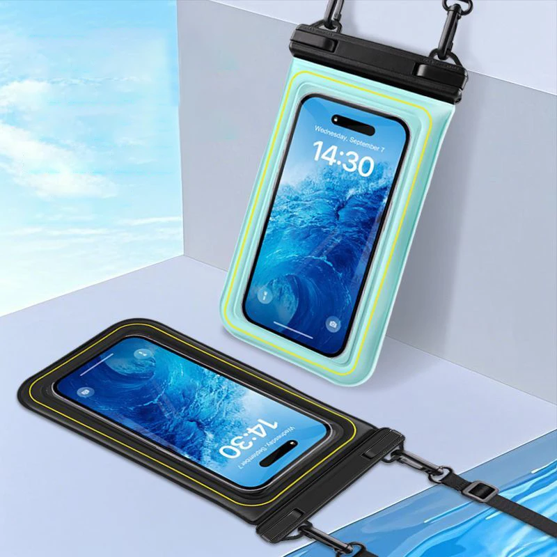 HAISSKY Classic Sponge Floating Waterproof Phone Bags For iPhone 17 Pro Max 17 Air 16E15 Plus Samsung Xiaomi Swim Drifting Pouch - Image 2