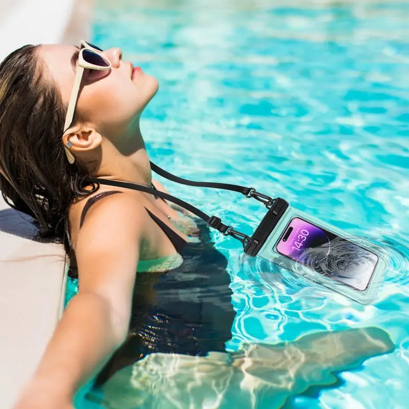 HAISSKY Classic Sponge Floating Waterproof Phone Bags For iPhone 17 Pro Max 17 Air 16E15 Plus Samsung Xiaomi Swim Drifting Pouch - Image 5