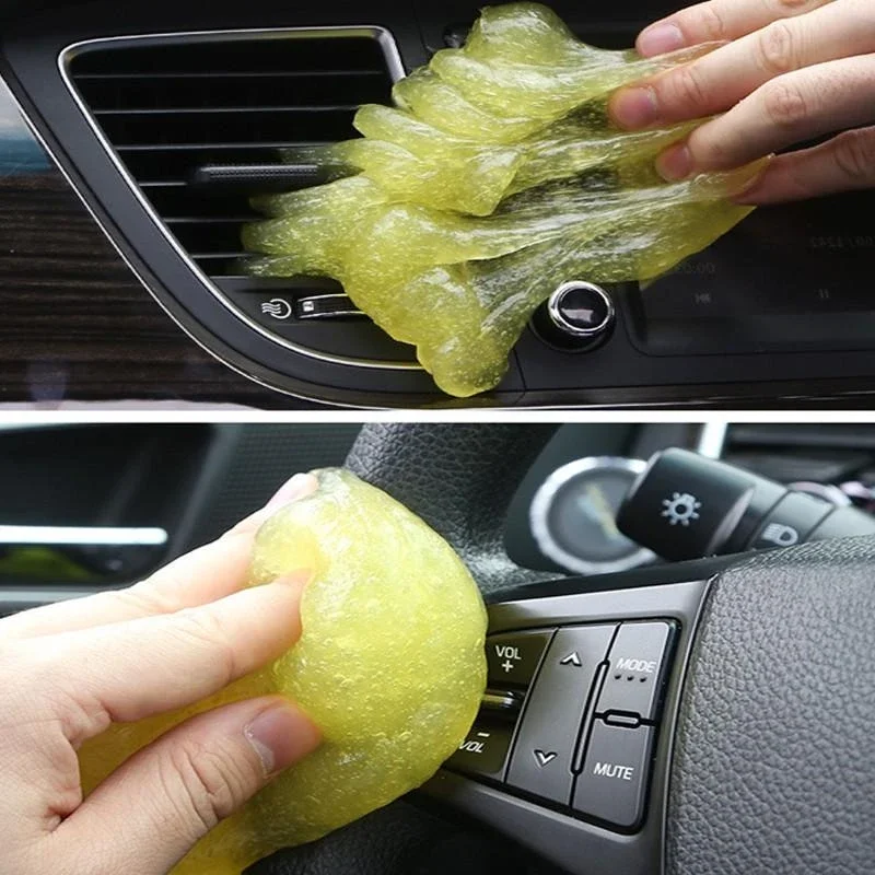 NewAuto Car Cleaning Pad Glue Powder Cleaner Magic Cleaner Dust Remover Gel Home Computer Keyboard Clean Tool Car Cleaning - Image 5